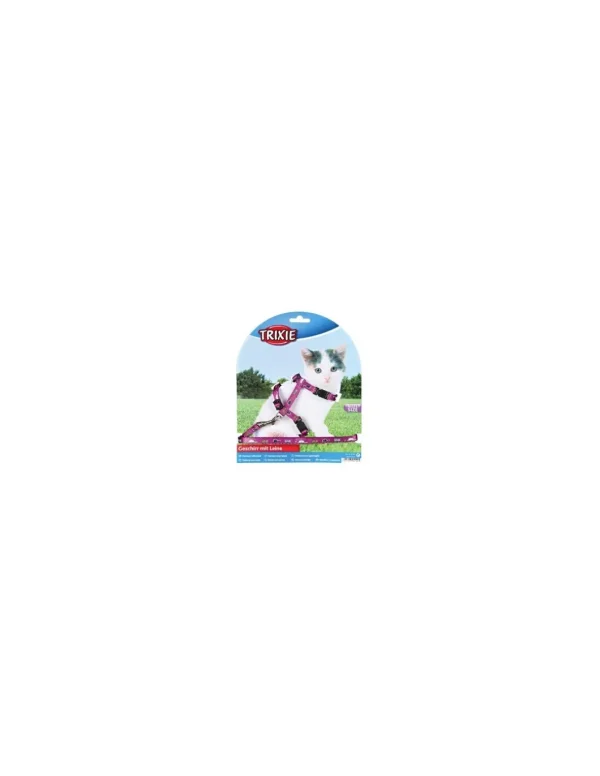 tx4144 cat parure per gattini in nylon con motivi