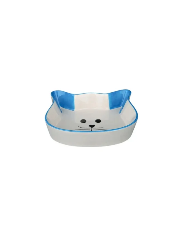 tx24494 ciotola in ceramica gatto forma muso gatto 0,25l 12cm