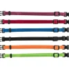 tx15555 collare dog per cuccioli m-l 22-35cm 10mm set 6 pezzi ro/ve/gi/vi/bl/ne