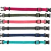 tx15552 collare dog per cuccioli s-m 17-25cm 10mm set 6 pezzi ro/az/ gr/be/ar/ma