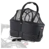 tx13110 dog cesto per bicicletta long per portapacchi larghi 29x49x60cm max 8kg