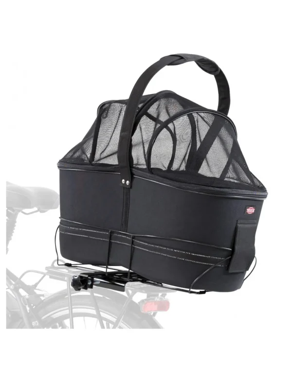 tx13110 dog cesto per bicicletta long per portapacchi larghi 29x49x60cm max 8kg