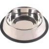 tx24854 dog ciotola in acciaio c/antiscivolo 20cm 1,75lt off zg