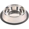 tx24851 dog ciotola in acciaio c/antiscivolo 14cm 0,45lt off zg