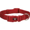 tx202203 dog collare premium mis.s 25-40cm/15mm rosso
