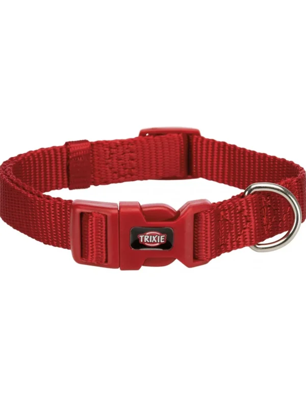 tx202203 dog collare premium mis.s 25-40cm/15mm rosso