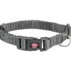 tx201416 dog collare premium mis.xs-s 22-35cm/10mm grigio