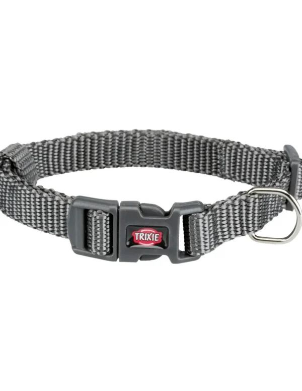 tx201416 dog collare premium mis.xs-s 22-35cm/10mm grigio