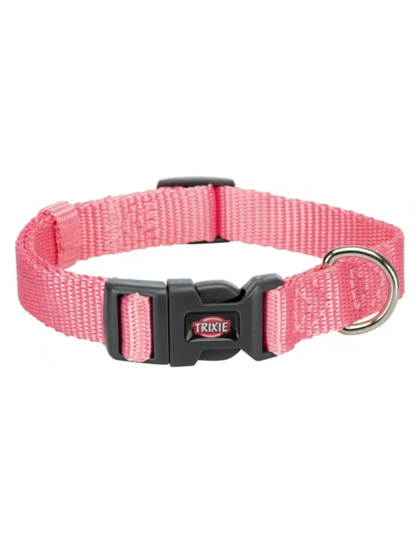 tx201710 dog collare premium mis.l-xl 40-65cm/25mm rosa (ex20177)
