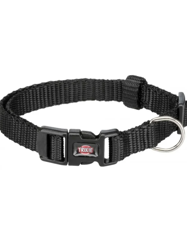 tx201401 dog collare premium mis.xs-s 22-35cm/10mm nero
