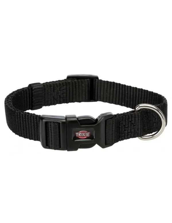 tx202201 dog collare premium mis.s 25-40cm/15mm nero