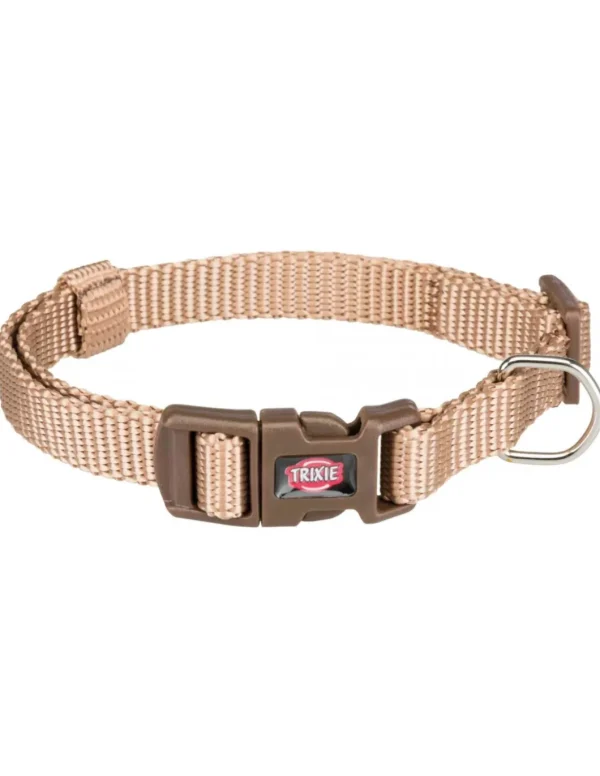 tx201414 dog collare premium mis.xs-s 22-35cm/10mm beige