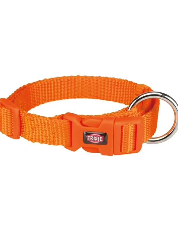 tx201518 dog collare premium mis.s-m 30-45cm/15mm arancio