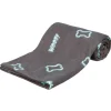tx37185 dog coperta barney grigio/tortora 150x100cm
