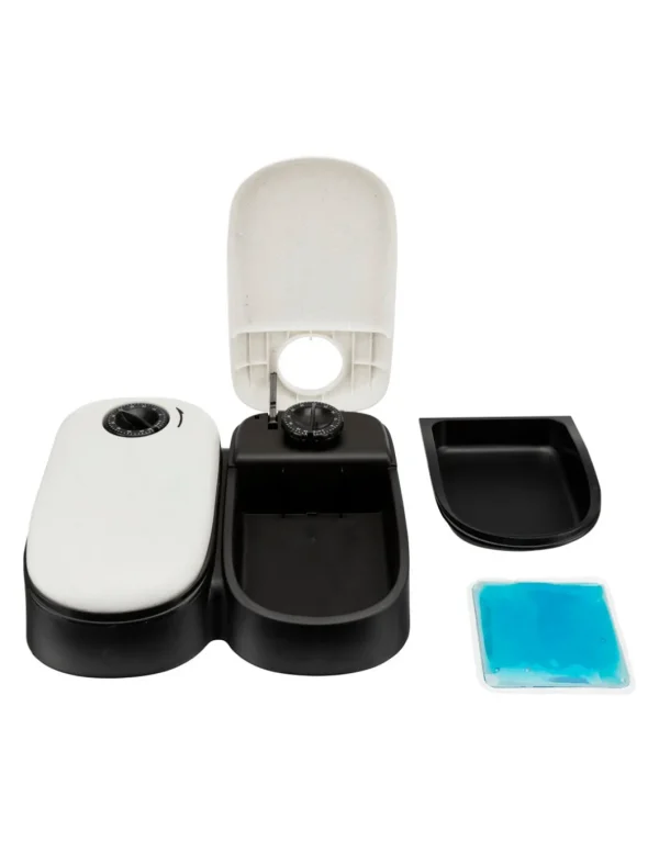tx24372 dog distributore automatico tx2 per cibo 2 pasti
