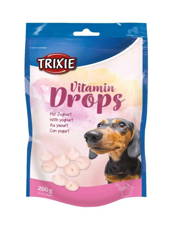 tx31643 dog drops alle vitamine con yoghurt 200gr
