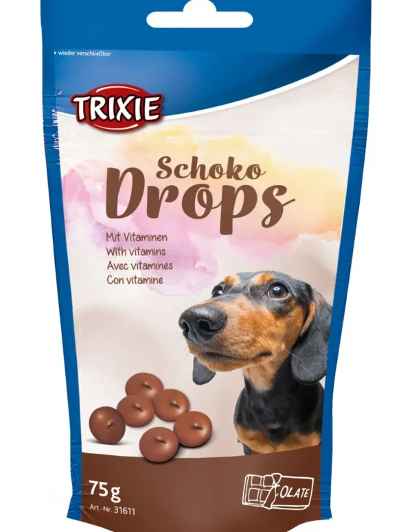 tx31611 dog drops vitamine e cioccolato 75gr
