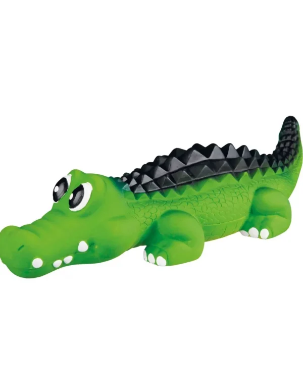 tx3529 dog gioco coccodrillo in latex 35cm