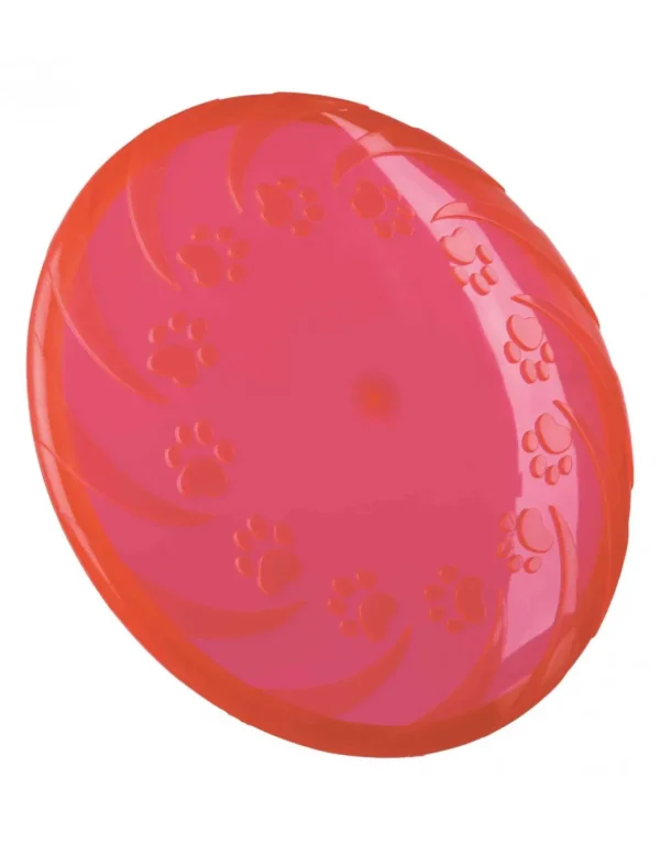tx33505 dog gioco disc in gomma termoplastica 18cm