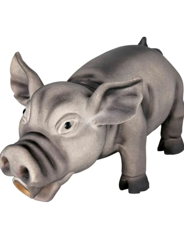 tx35490 dog gioco maiale verso originale 17cm
