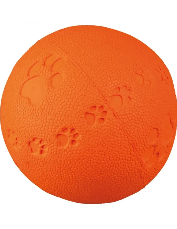 tx34863 dog gioco palla con impronte 9cm