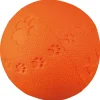 tx34862 dog gioco palla con impronte 7cm