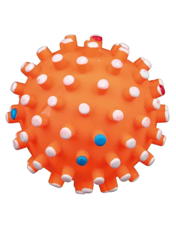 tx3429 dog gioco palla riccio con squittio d10cm