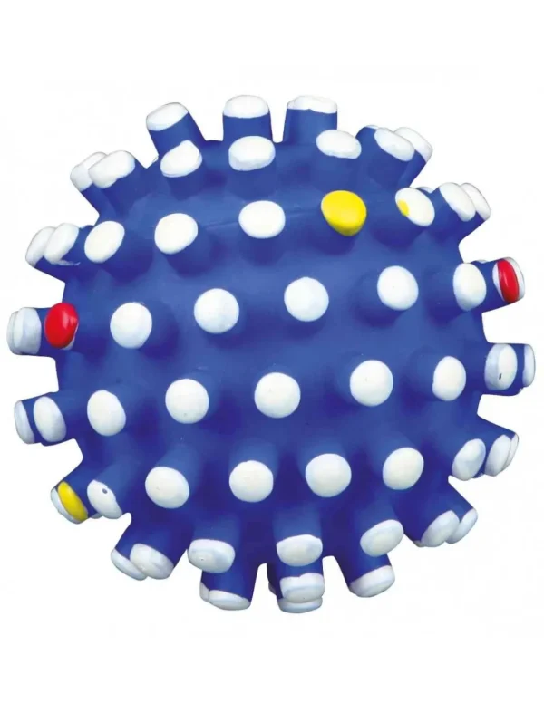 tx3428 dog gioco palla riccio con squittio d6cm