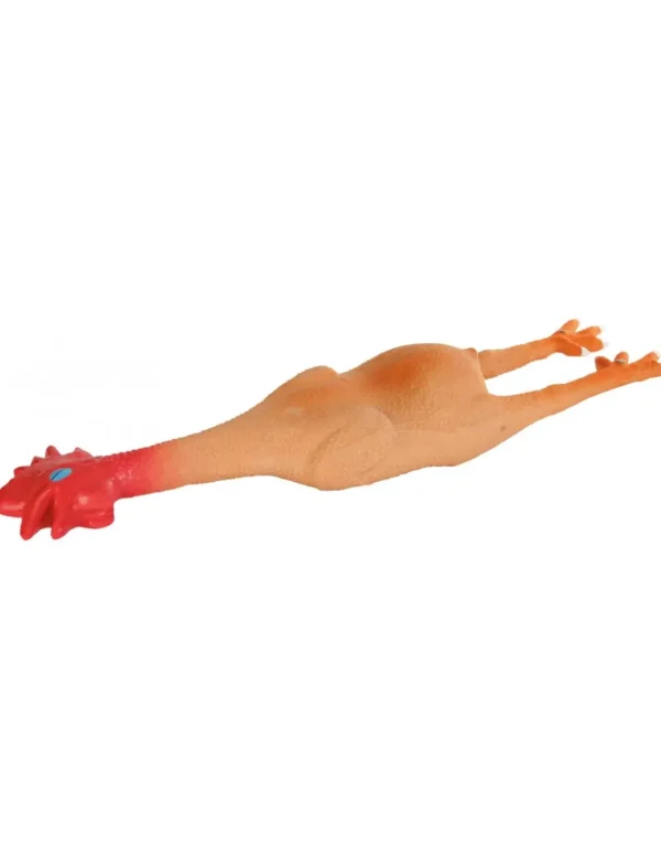 tx3539 dog gioco pollo in latex 47cm