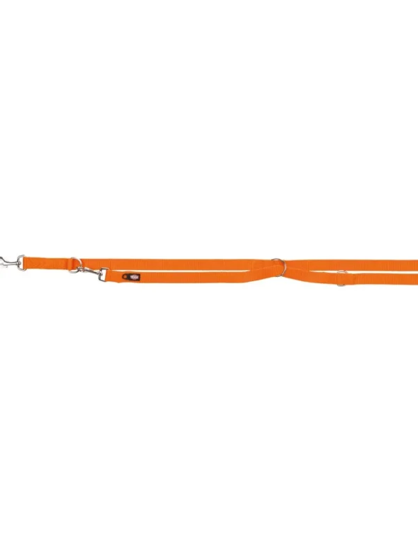 tx200518 dog guinzaglio addestramento premium mis.m-l 2m/20mm arancio