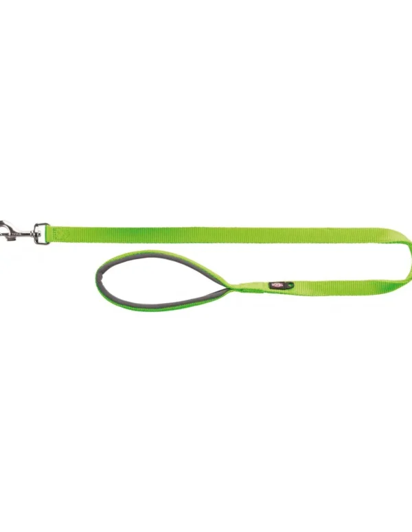 tx200117 dog guinzaglio premium mis.xs-s 1,2m/15mm verde