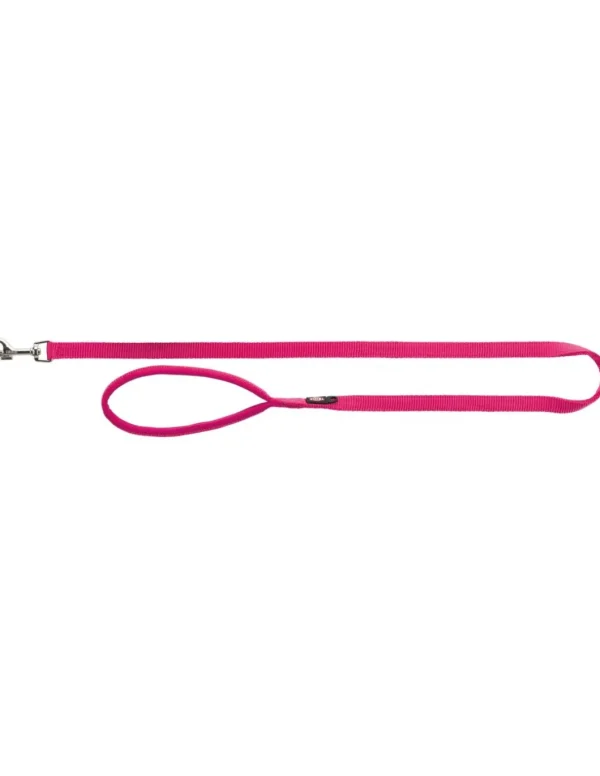 tx200211 dog guinzaglio premium mis.m-l 1m/20mm corallo