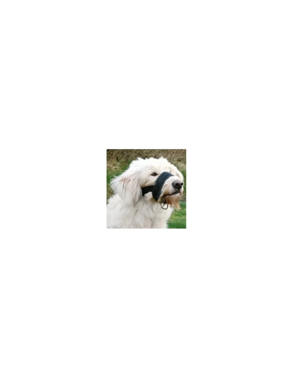 tx19282 dog museruola ad anello in nylon tg 2-xl