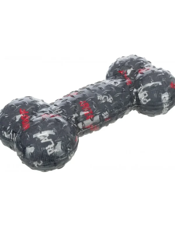 tx33671 dog osso in gomma termoplastica 17cm