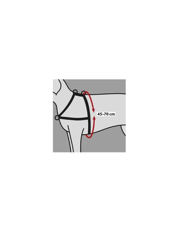 tx13055 dog pettorina lead'n'walk soft tg s-m
