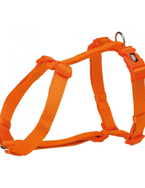 tx203418 dog pettorina premium ad h mis.m-l 52-75cm/20mm arancio