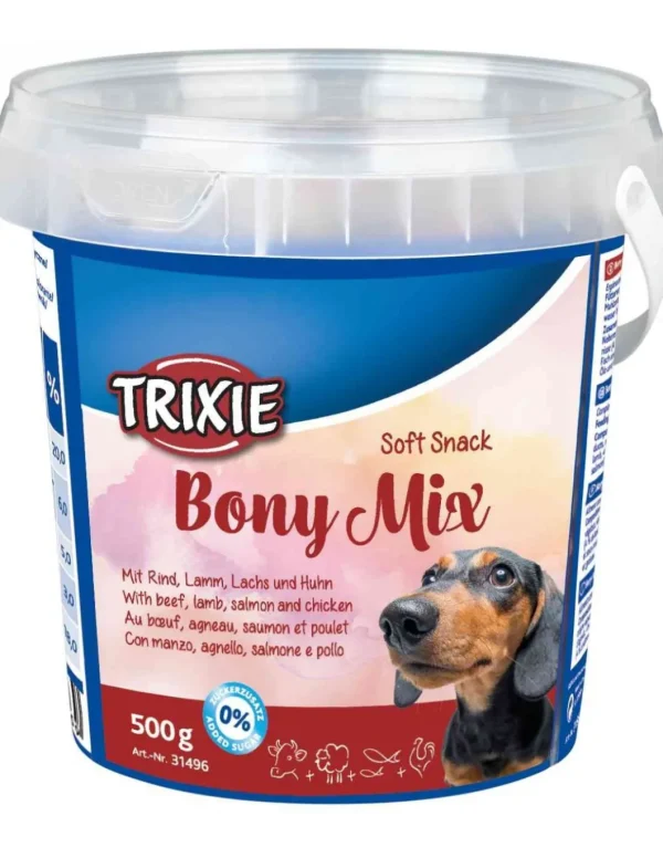 tx31496 dog snack bony mix 500gr