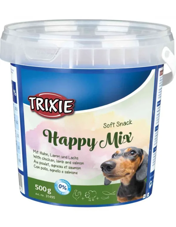 tx31495 dog snack happy mix 500gr