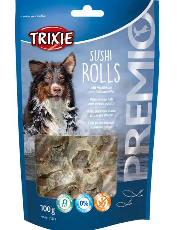tx31573 dog snack sushi rolls 100gr