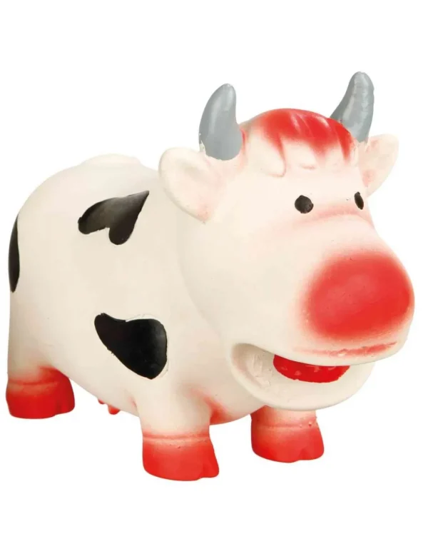 tx35196 gioco mucca con squittio 19cm