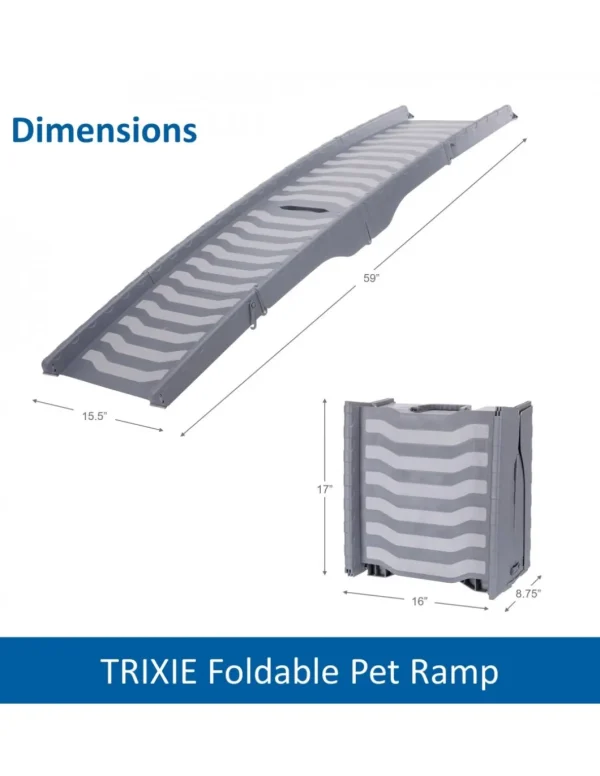 TX39477 RAMPA PIEGHEVOLE IN PLASTICA/TPR 39X160CM