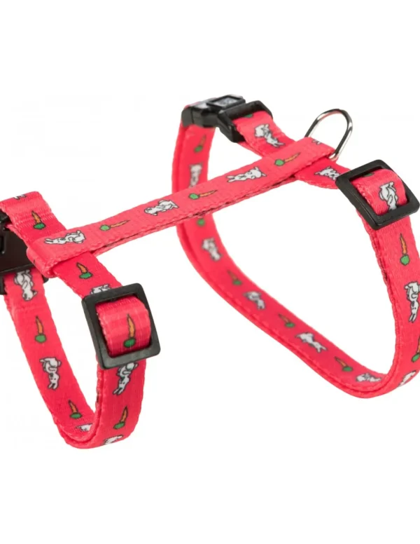 tx6263 rod parure conigli in nylon con motivi