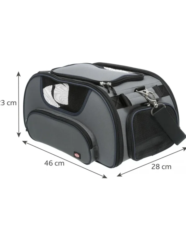 tx28889 wings borsa per trasporto per aereo max 20kg grigia/blu 28x23x46cm (ex tx28905)