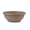 veca ciotola naxos 40cm con sottovaso ad incastro avana
