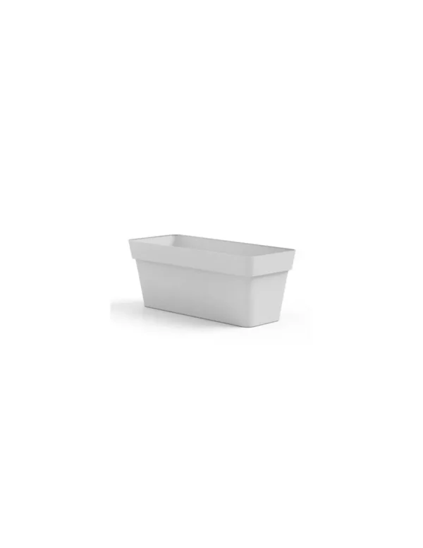 veca fioriera rettangolare cleo 80cm bianco