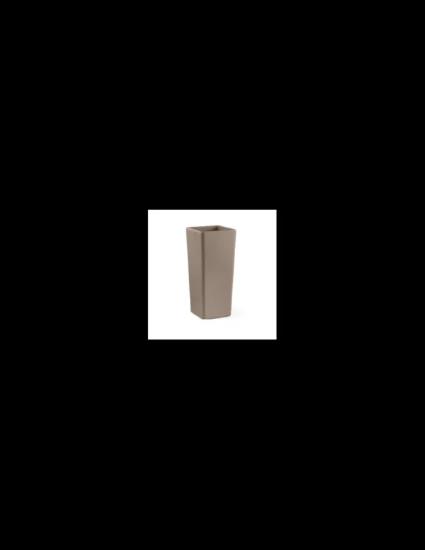 veca vaso cache-pot clou quadrato 65cm avana ch001-h00q65-112