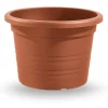 veca vaso cilindro 27cm terracotta
