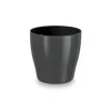 veca vaso living 25cm indoor nero