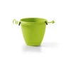 veca vaso pensile flow 25cm verde anice
