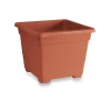 veca vaso quadrato 27cm terracotta